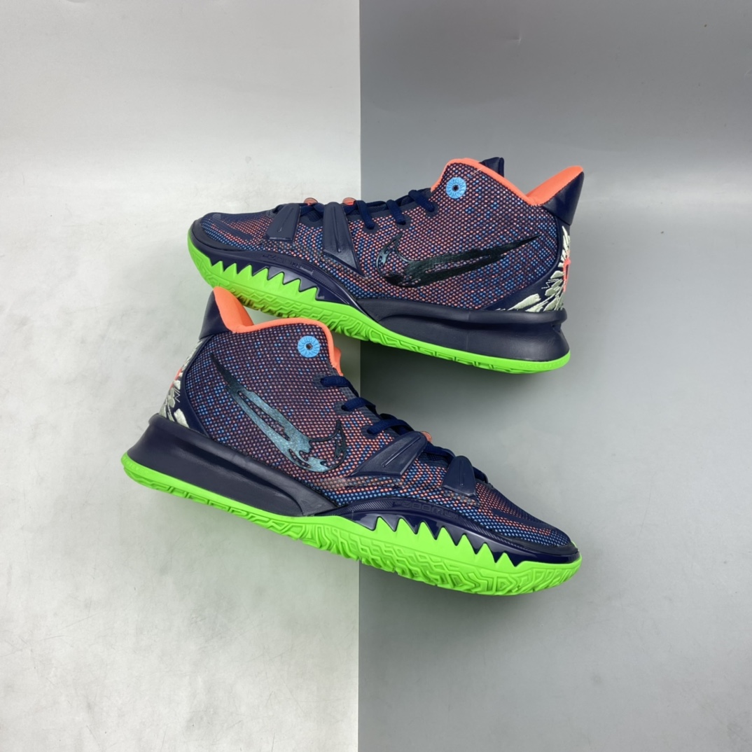 P220 Nike Kyrie 7 Pre Heat Ep 欧文7代 室内休闲运动中帮篮球鞋 CQ9327-401
