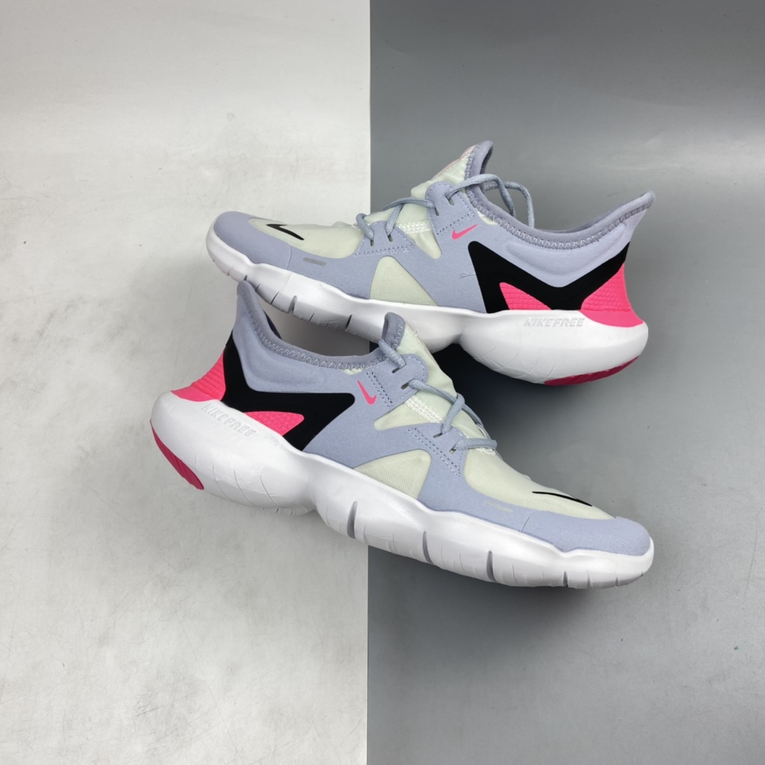 P160 Nike Free RN 5.0 Shield 耐克赤足超轻量跑鞋 AQ1316-101