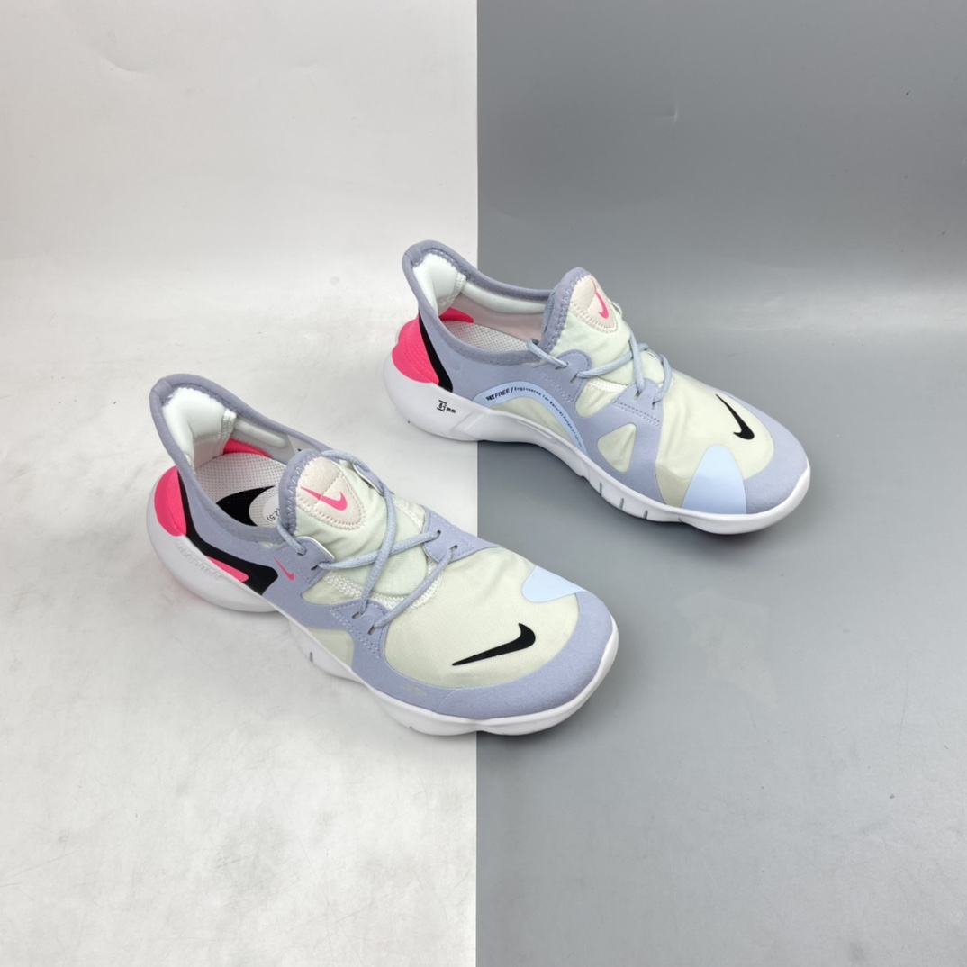 P160 Nike Free RN 5.0 Shield 耐克赤足超轻量跑鞋 AQ1316-101