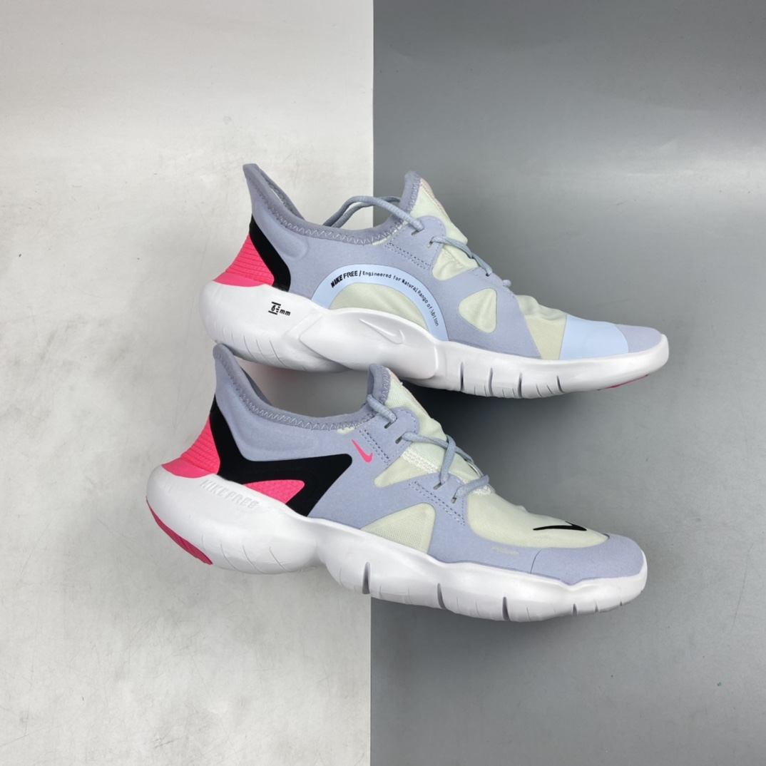 P160 Nike Free RN 5.0 Shield 耐克赤足超轻量跑鞋 AQ1316-101