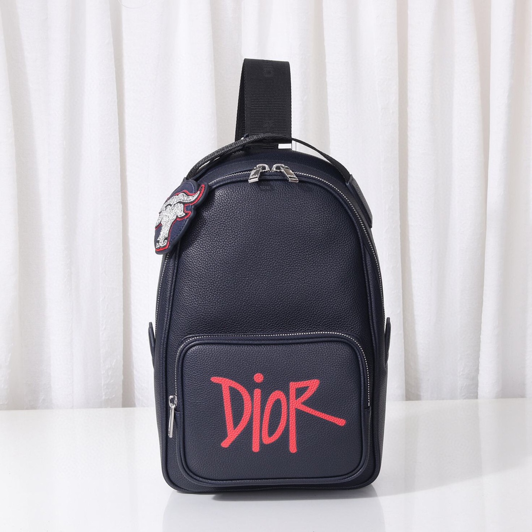 Dior Backpack Crossbody & Shoulder Bags Cowhide Nylon