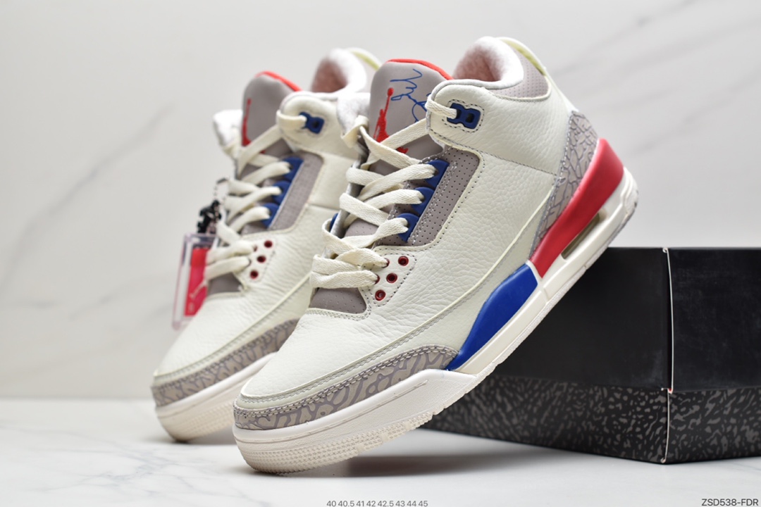 320 乔3 Air Jordan 3 “TiNIKEer” AJ3手稿配色 将 TiNIKEer Hatfield 最初的设计手稿 AQ3835-160