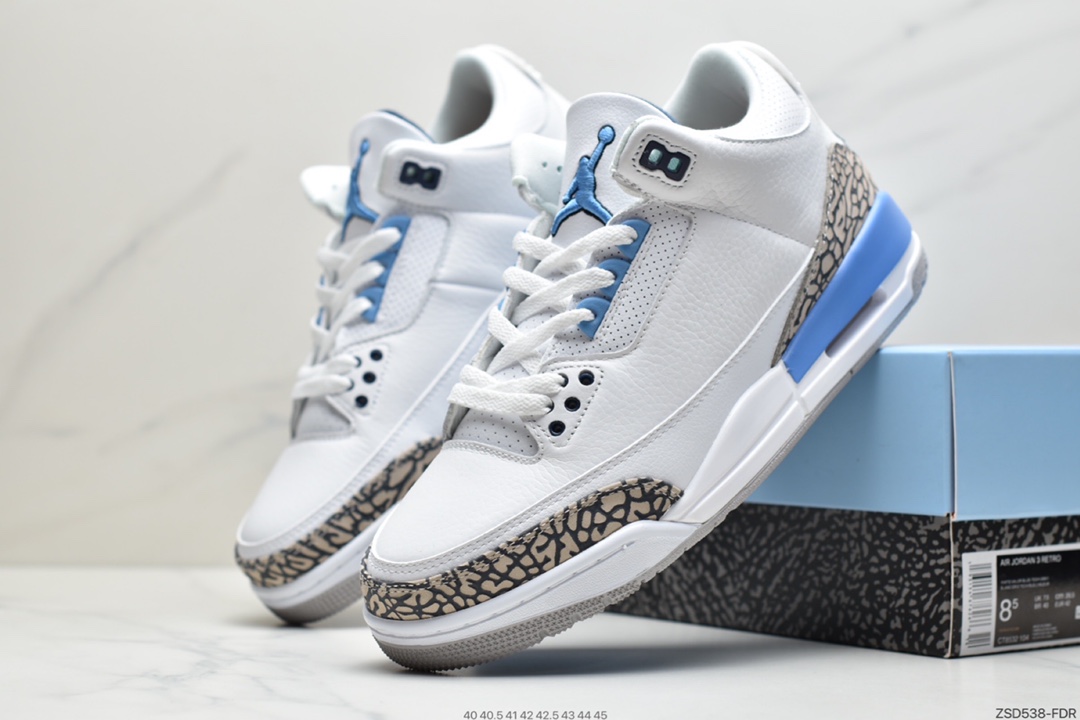 320 乔3 Air Jordan 3 “TiNIKEer” AJ3手稿配色 将 TiNIKEer Hatfield 最初的设计手稿 AQ3835-160