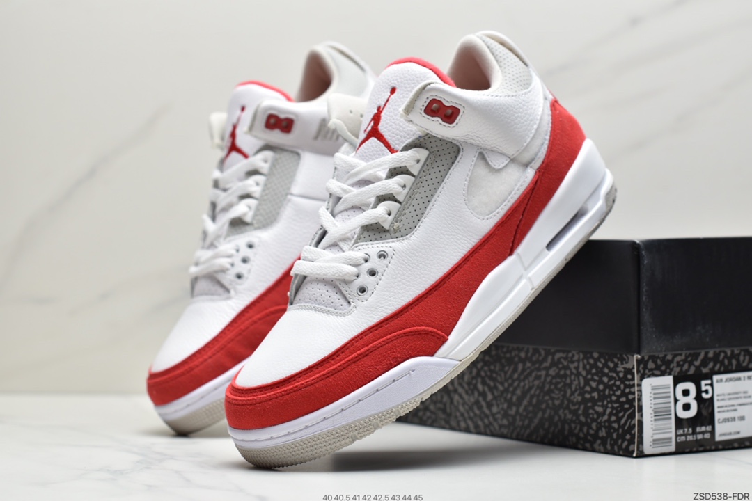 320 乔3 Air Jordan 3 “TiNIKEer” AJ3手稿配色 将 TiNIKEer Hatfield 最初的设计手稿 AQ3835-160