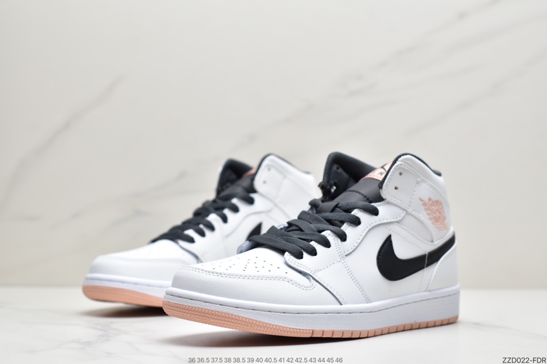 250 乔丹Air Jordan 1 Mid GS “Arctic Orange” 北极橙 554725-180