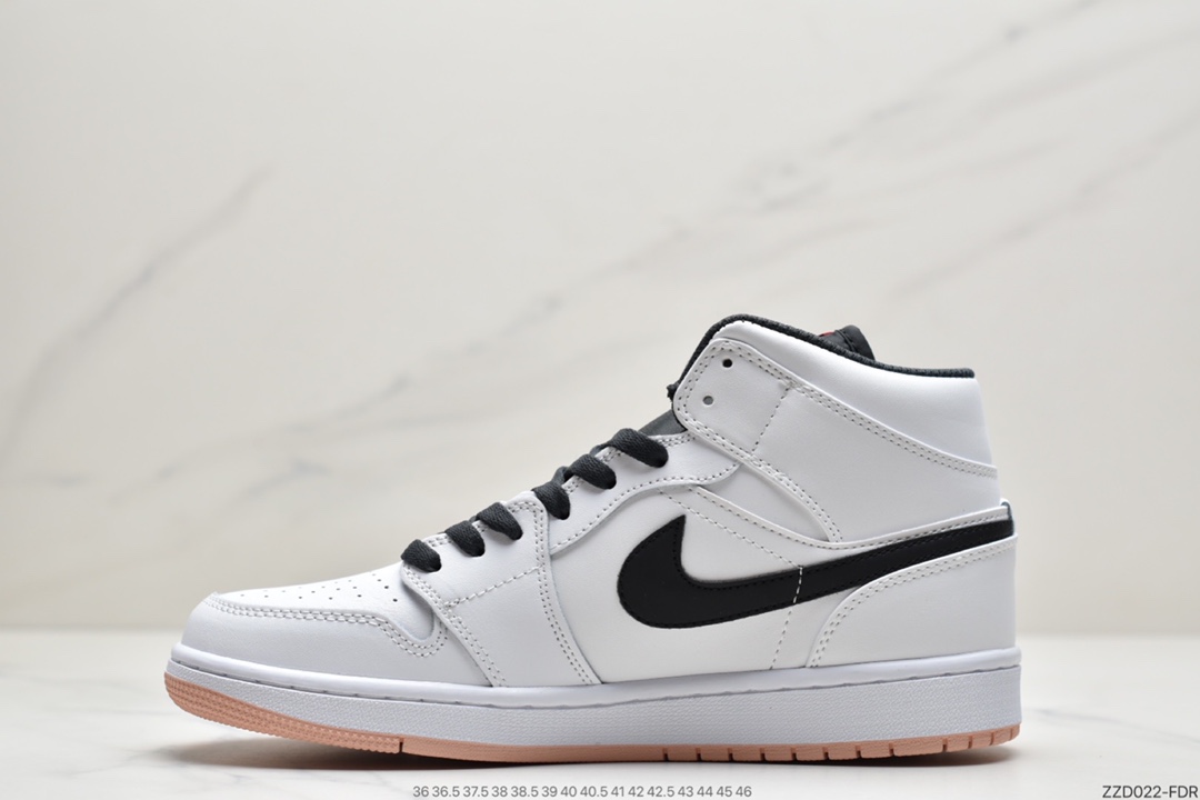 250 乔丹Air Jordan 1 Mid GS “Arctic Orange” 北极橙 554725-180