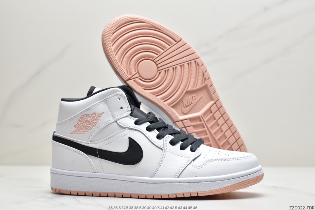 250 乔丹Air Jordan 1 Mid GS “Arctic Orange” 北极橙 554725-180