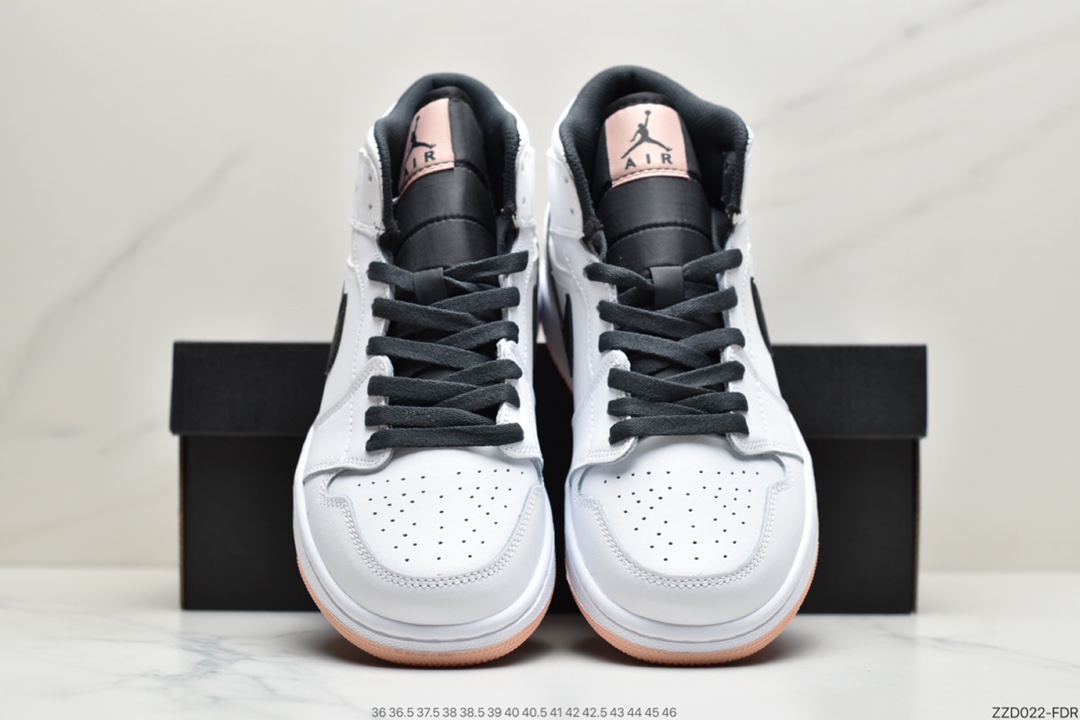 250 乔丹Air Jordan 1 Mid GS “Arctic Orange” 北极橙 554725-180