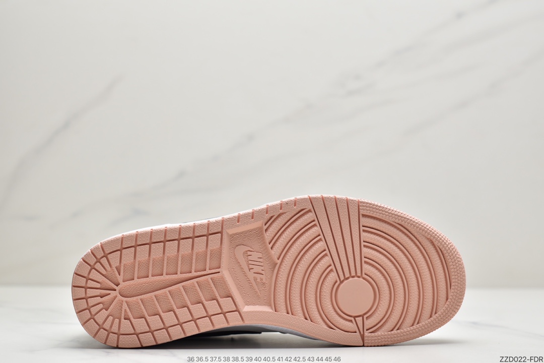 250 乔丹Air Jordan 1 Mid GS “Arctic Orange” 北极橙 554725-180