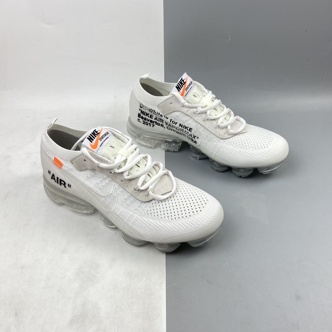 P200 Off White x Nike Vapor Max 联名蒸汽大气垫慢跑鞋 AA3831-100