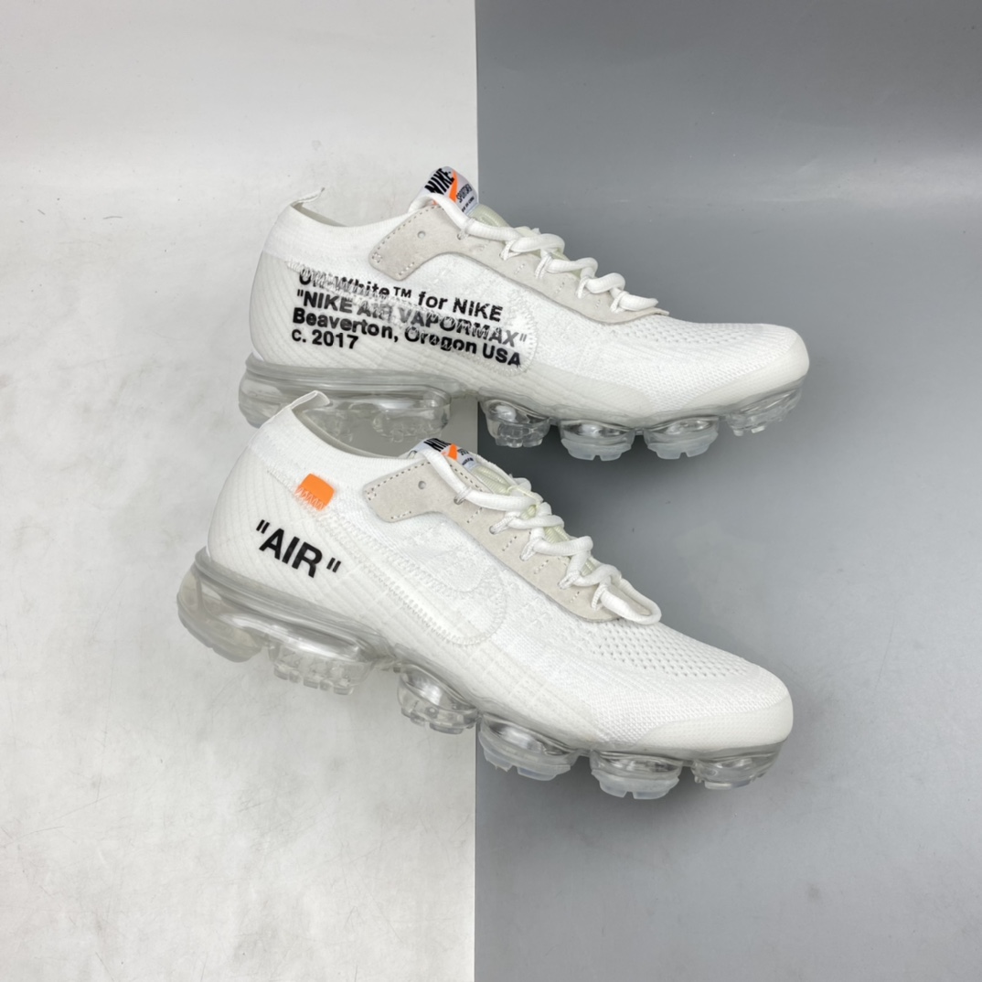 P200 Off White x Nike Vapor Max 联名蒸汽大气垫慢跑鞋 AA3831-100