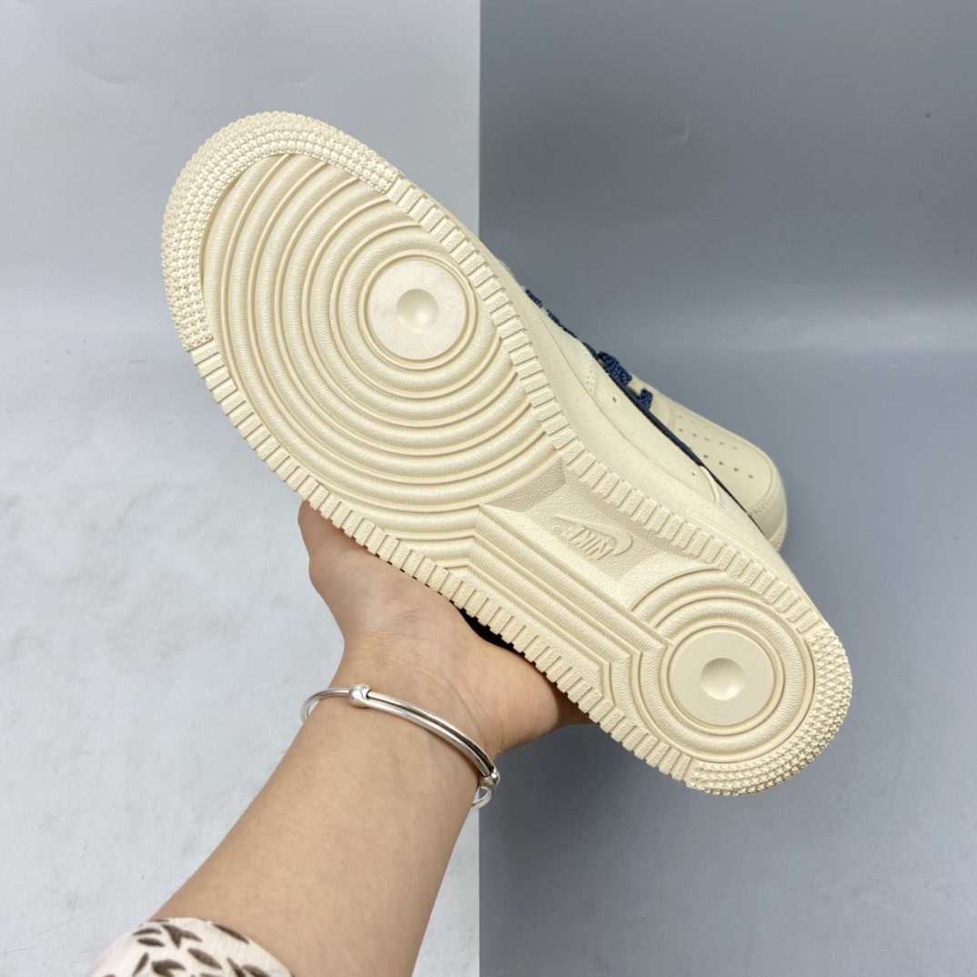 P220　NIKE Air Force 1’07 空军一号3M镭射反光帆布低帮休闲板鞋 315122-109