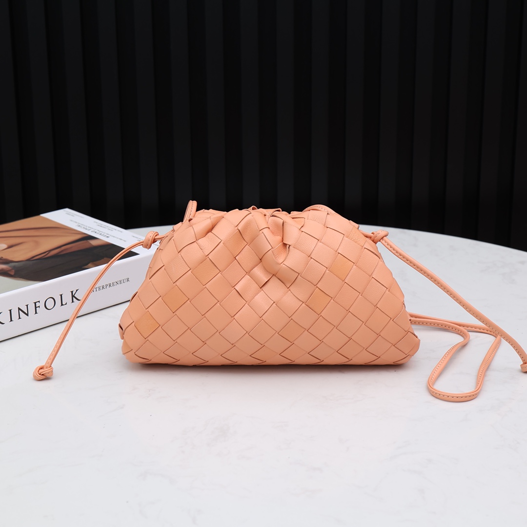 Bottega Veneta Cloud Bag Large Intrecciato Drawstring Crossbody Bag