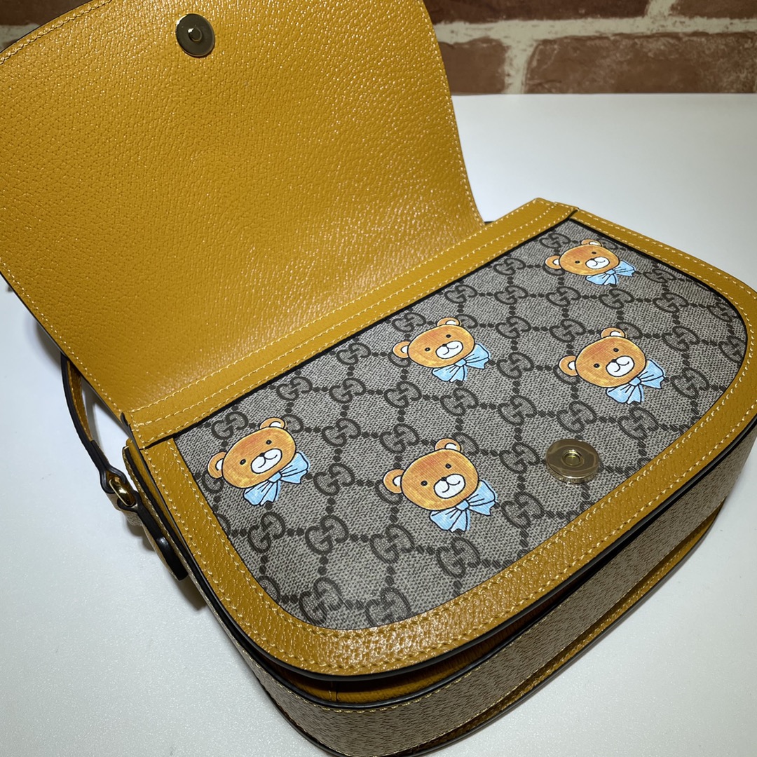 GUCCI古驰小熊图案GG小号肩背包601044