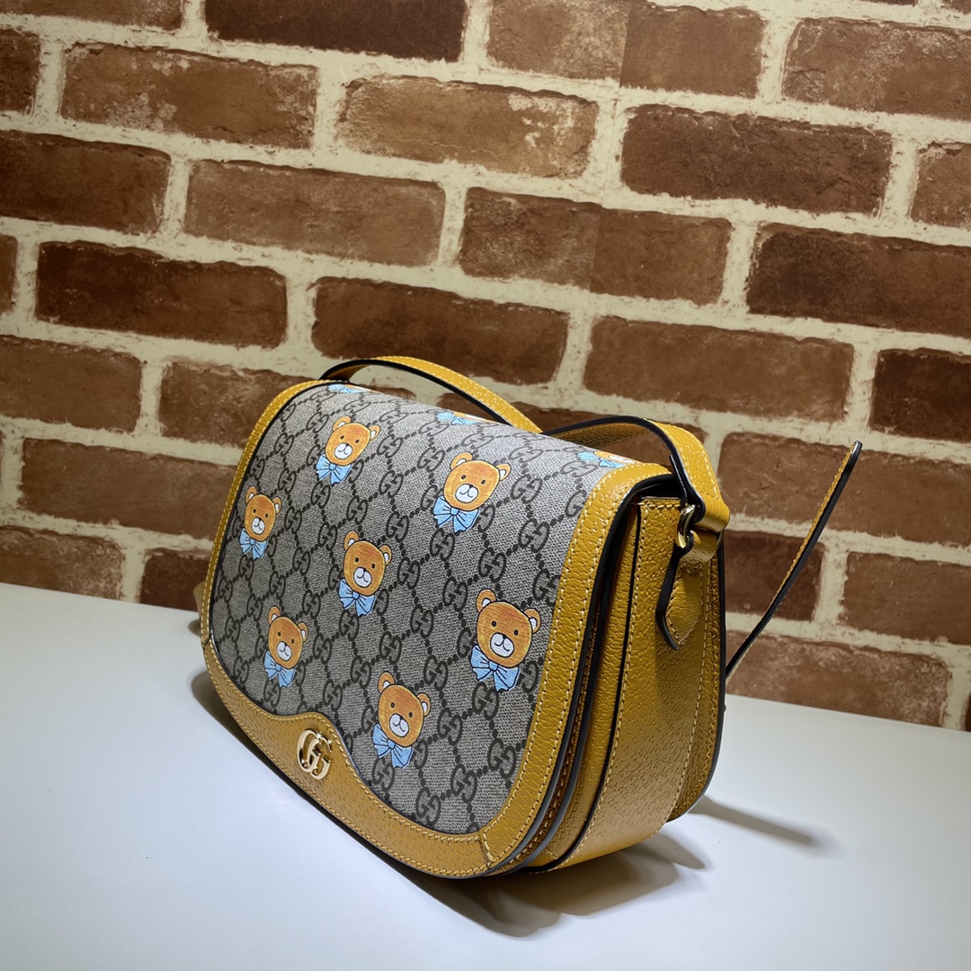 GUCCI古驰小熊图案GG小号肩背包601044