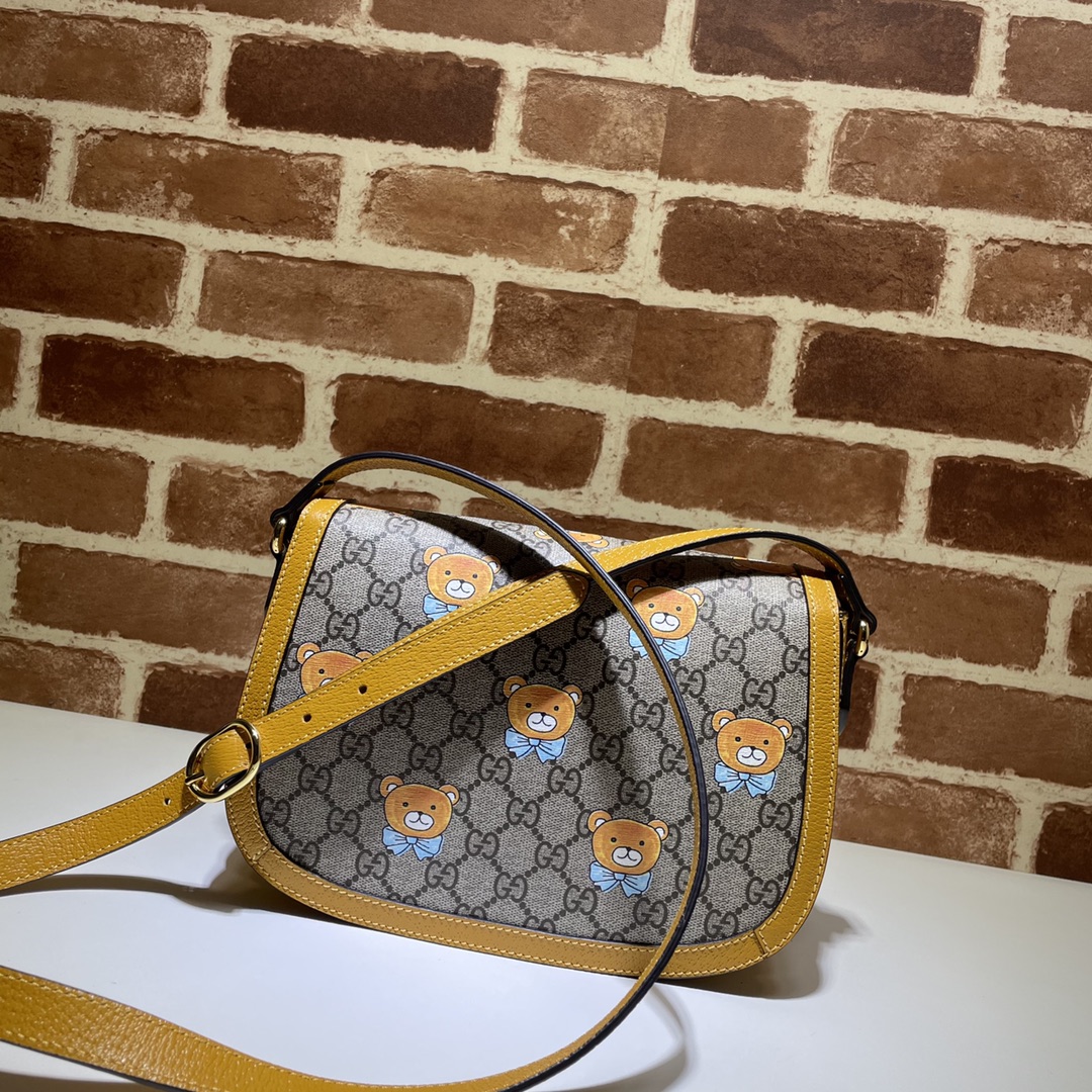 GUCCI古驰小熊图案GG小号肩背包601044
