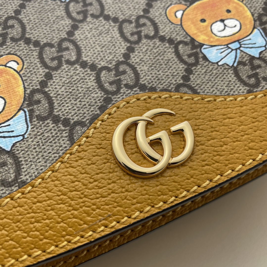 GUCCI古驰小熊图案GG小号肩背包601044