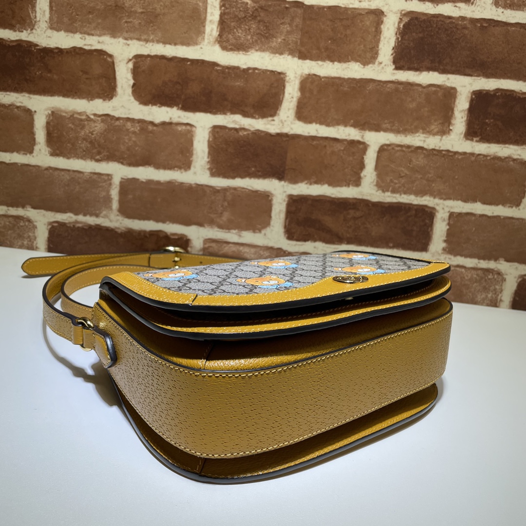 GUCCI古驰小熊图案GG小号肩背包601044