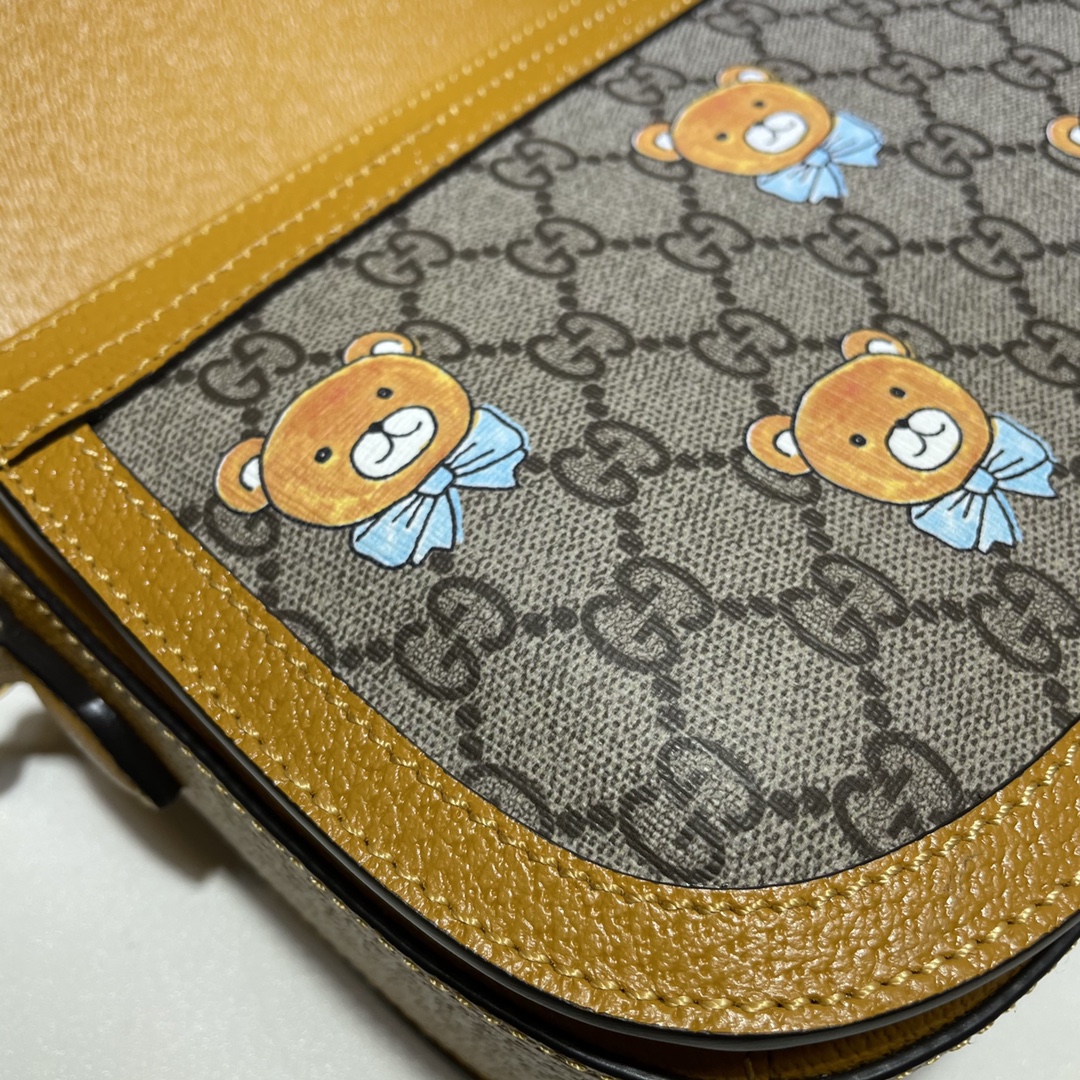 GUCCI古驰小熊图案GG小号肩背包601044