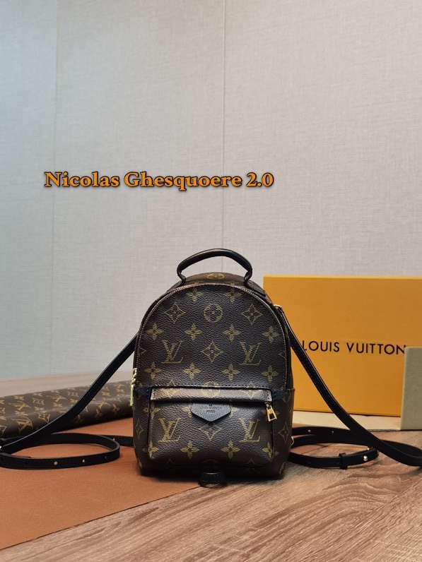 Louis Vuitton Luxury
 Bags Backpack Monogram Canvas Mini M44873