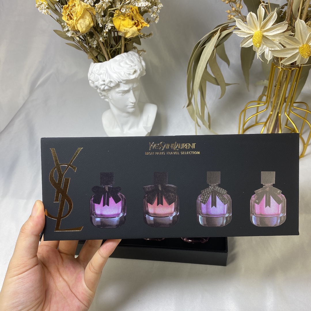 Yves Saint Laurent Miniature Perfume Set - 7.5ml x 4 - Paris Collection 6 i1620542652 1367 5