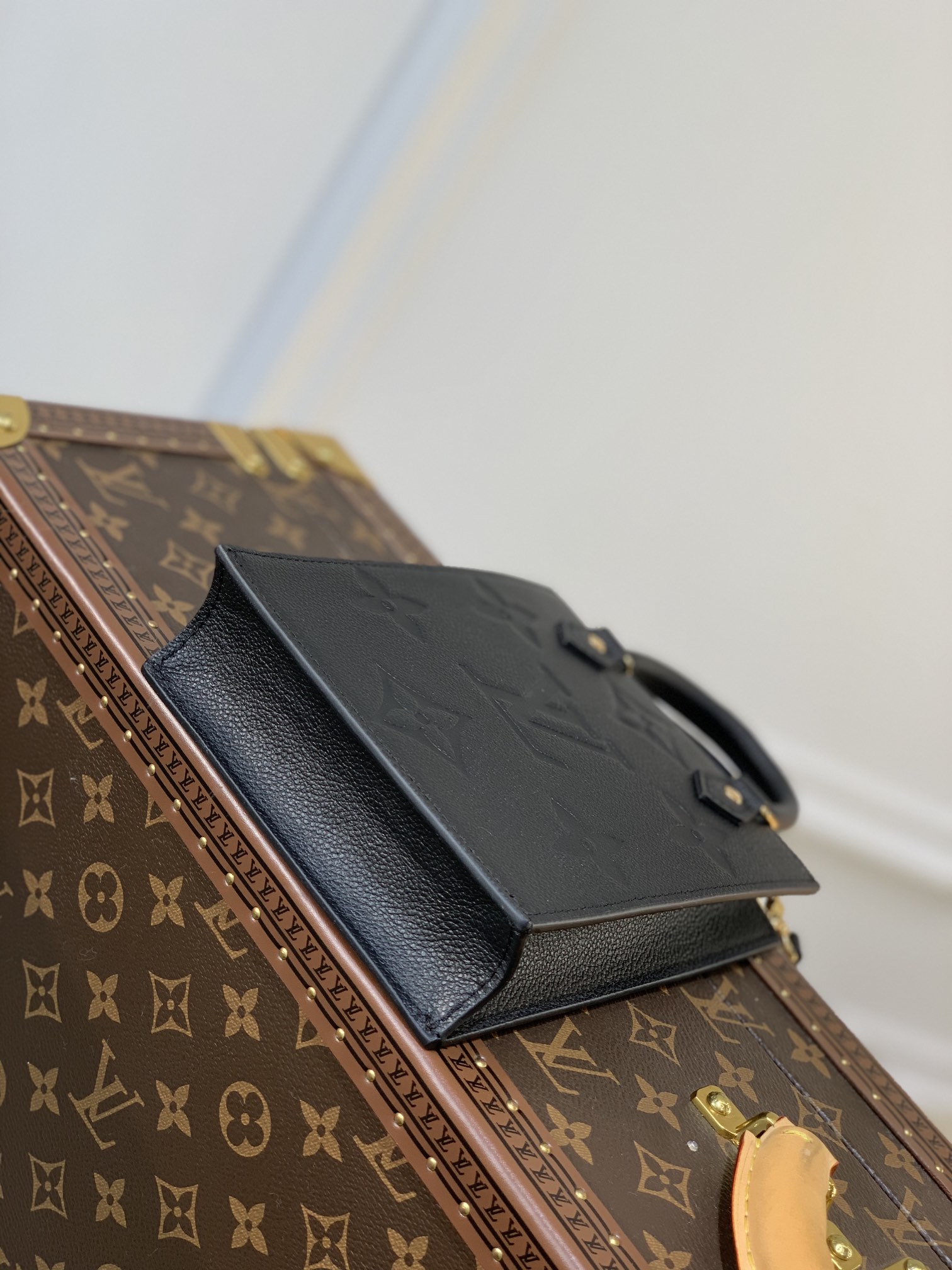 Louis Vuitton LV Petit Sac Plat Tote M80478黑色