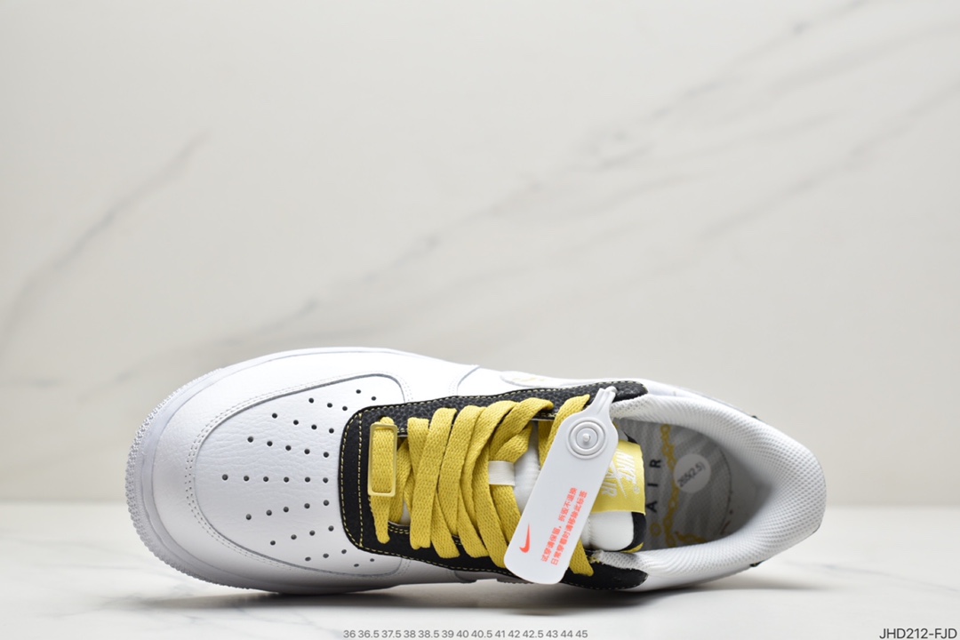 190 耐克Nike Air Force 1 Low 整双鞋以白色为主调 DH5284-100