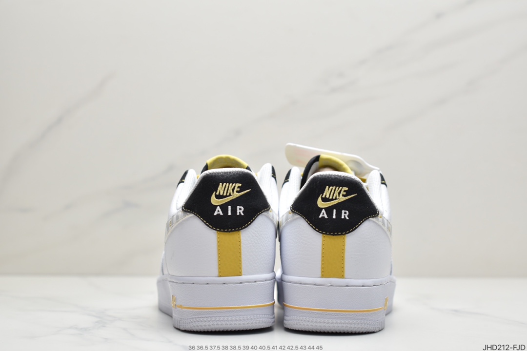 190 耐克Nike Air Force 1 Low 整双鞋以白色为主调 DH5284-100