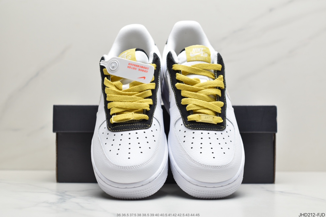 190 耐克Nike Air Force 1 Low 整双鞋以白色为主调 DH5284-100