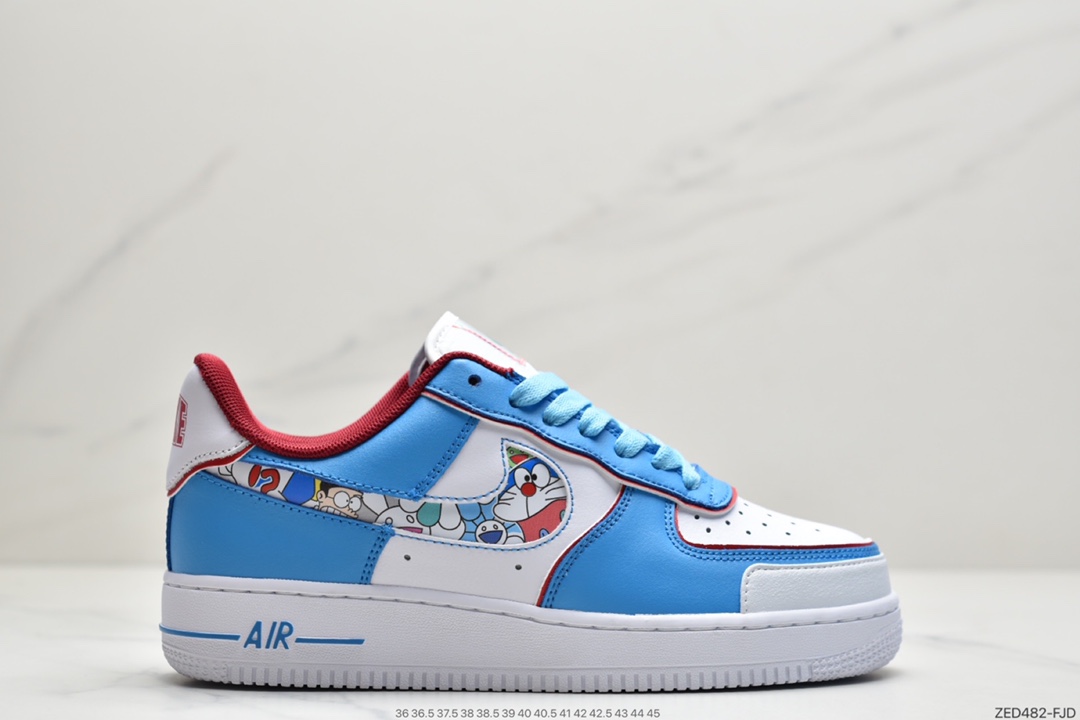 260 超限量联名Doraemon×Nike Air Force 1 Low叮当猫联名款