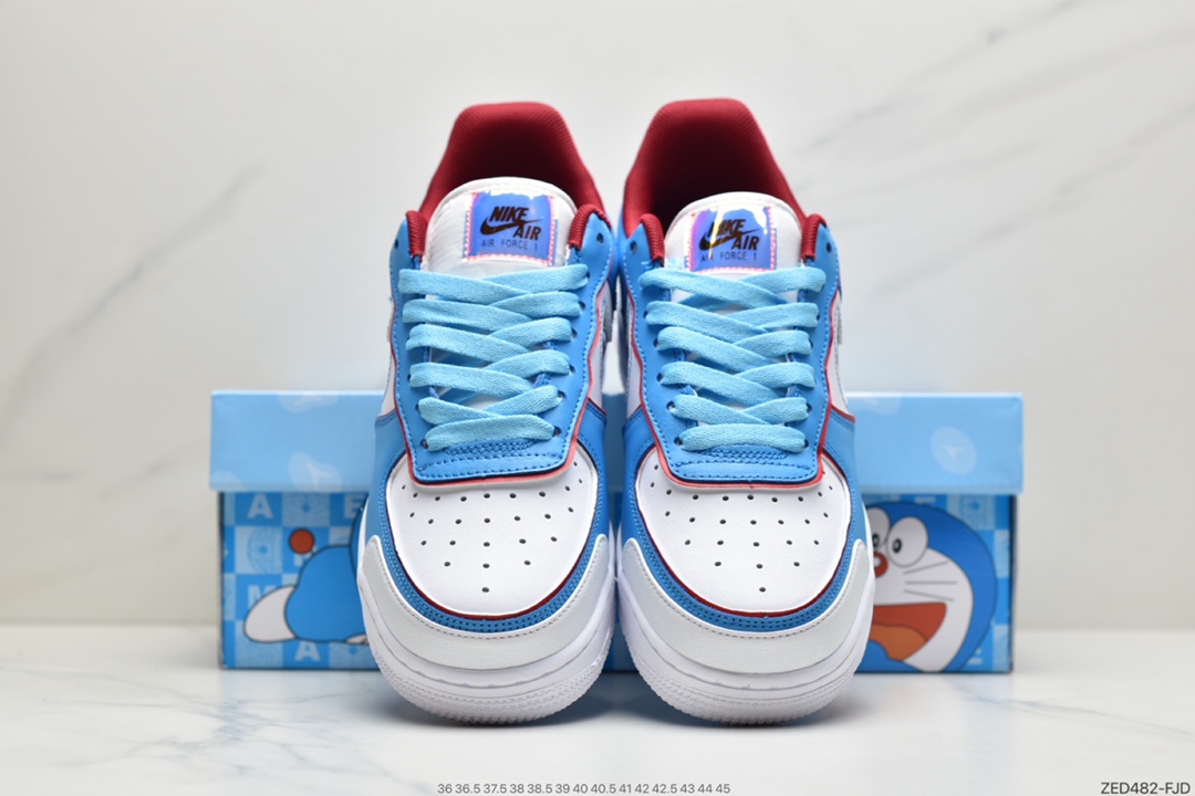 260  超限量联名  Doraemon×Nike Air Force 1 Low叮当猫联名款  BQ8988-106