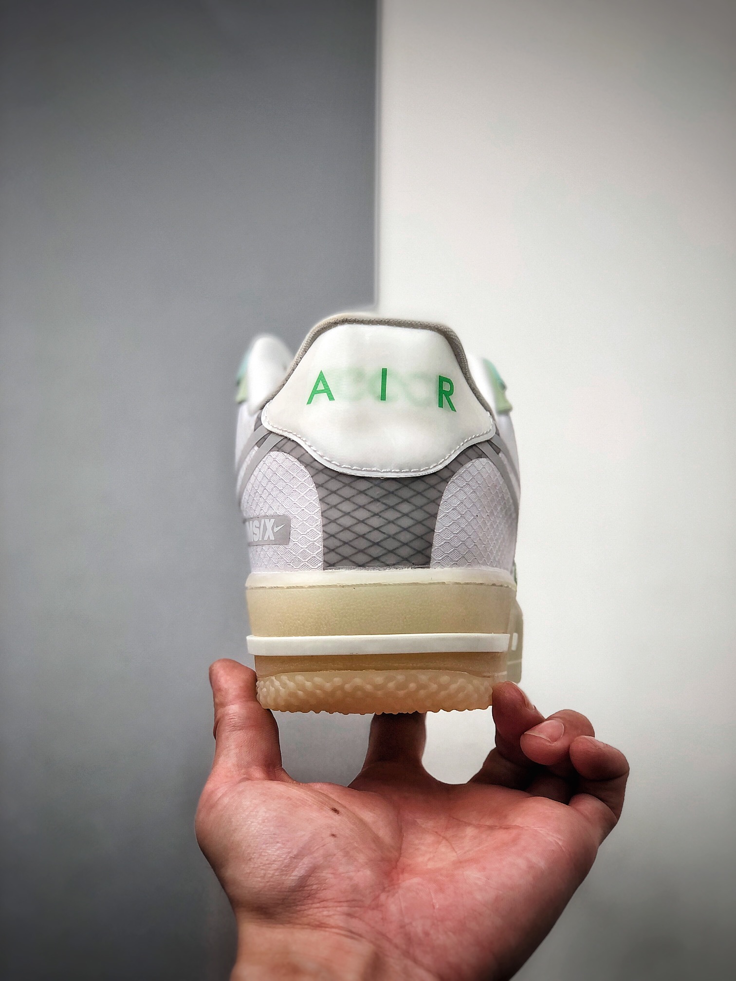 200  Air Force 1 React QS 解析绿夜光底 反光勾 CQ8879-111