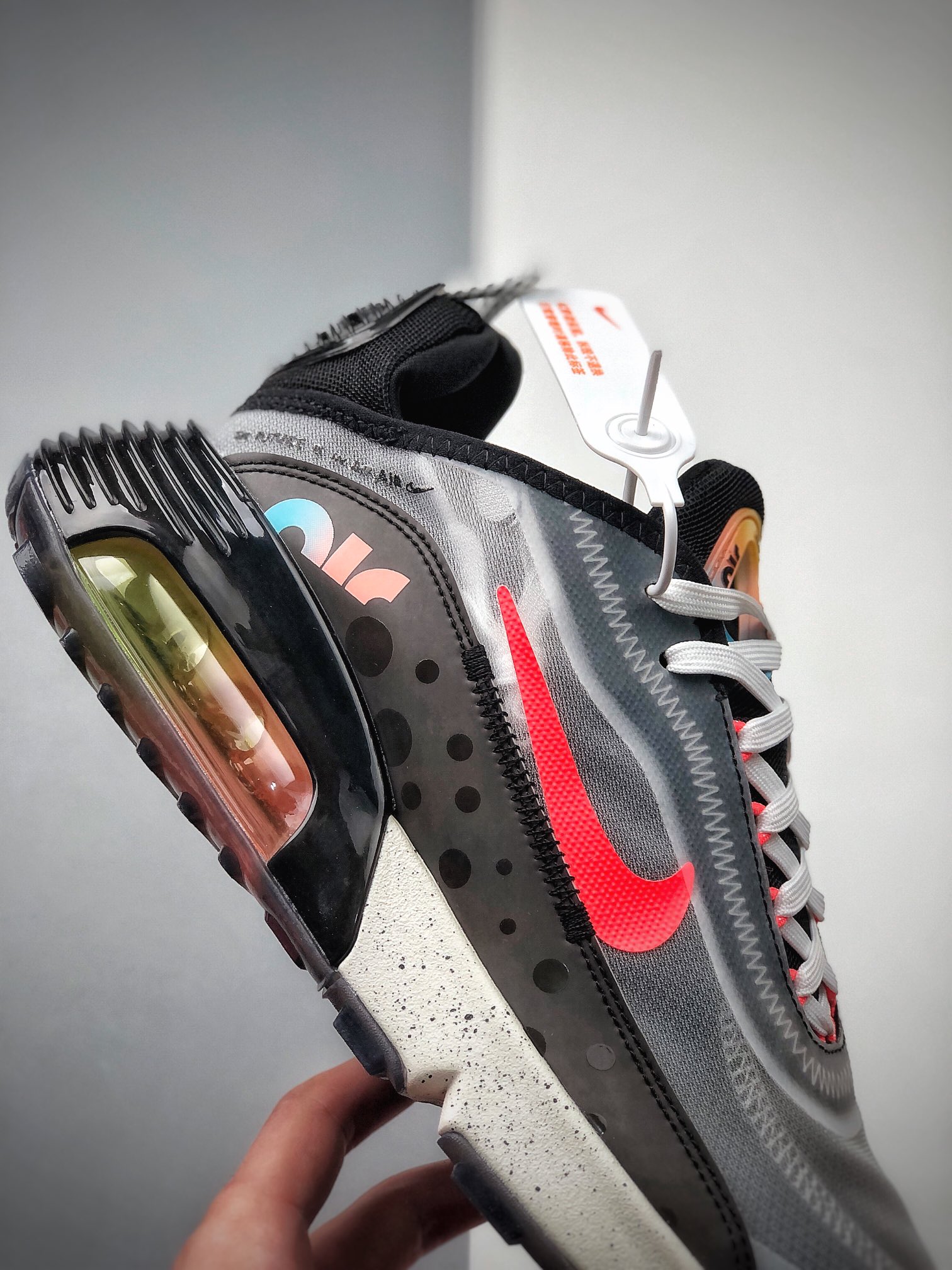 220  Neymar x Nike Air Max 2090 缓震气垫鞋 耐磨防滑 超透气休闲跑步鞋 DD8497-160