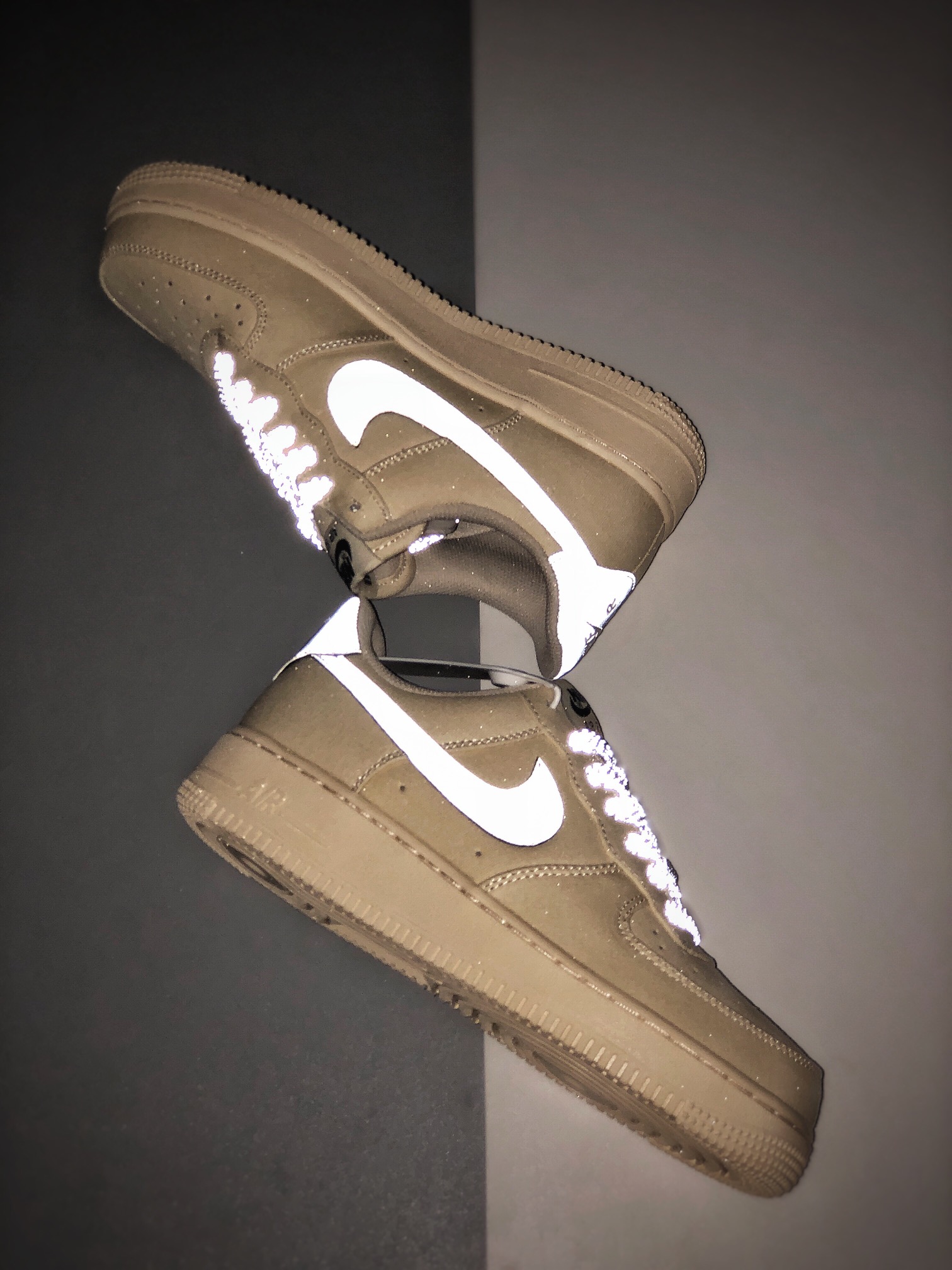 220 Air Force 1 Low ’07 黄蓝帆布 原楦头原纸板 DD7209-107