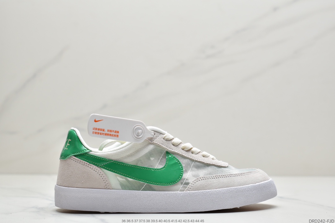 110 耐克J.Crew x Nike Killshot 2 LeatherSail Deep致命射击二代系列美式经典复古休闲运动板鞋432997-021