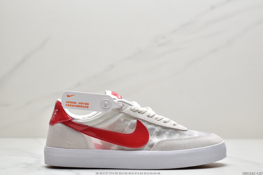 110 耐克J.Crew x Nike Killshot 2 LeatherSail Deep致命射击二代系列美式经典复古休闲运动板鞋432997-021