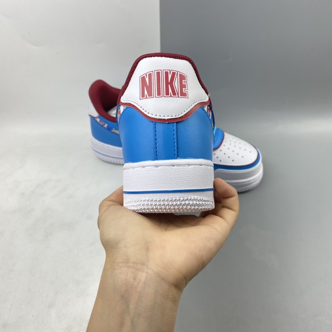 P260 NIKE Air Force 1’07“Doraemon”机器猫主题空军一号低帮休闲板鞋 BQ8988-106