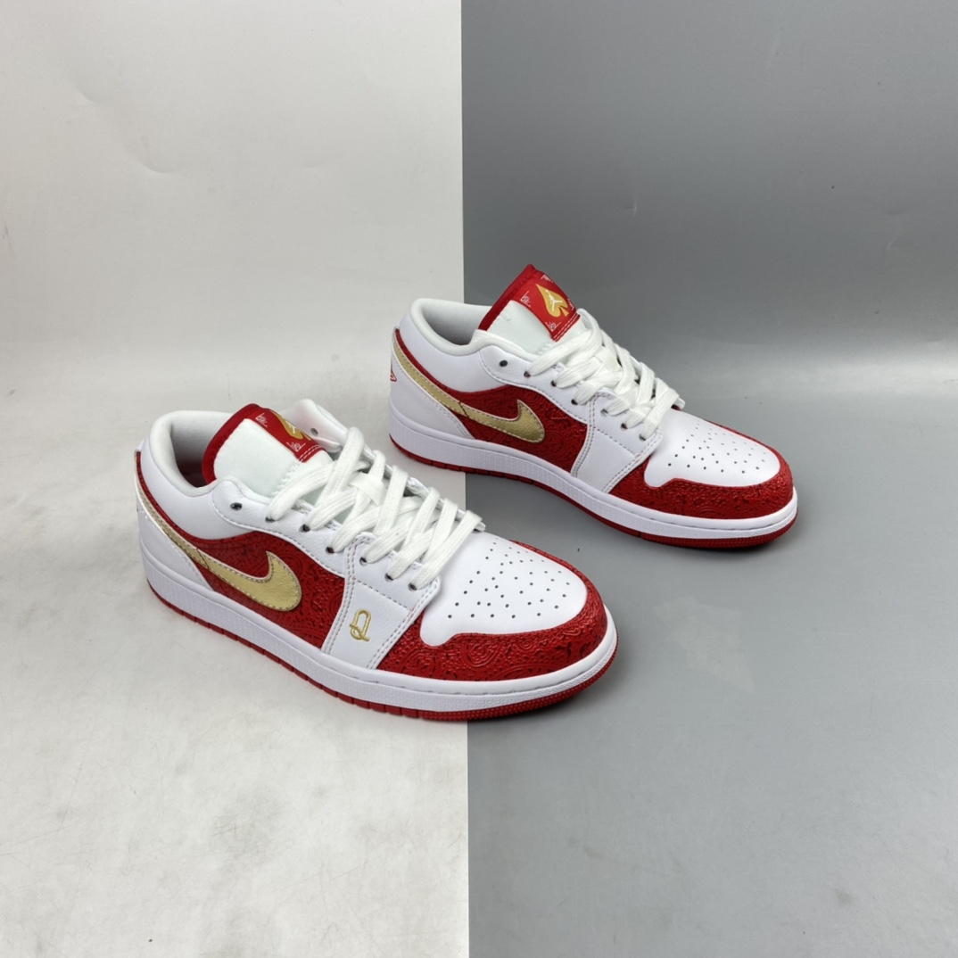 P200 Air Jordan 1 Low AJ1低帮时尚休闲板鞋 DJ5185-100