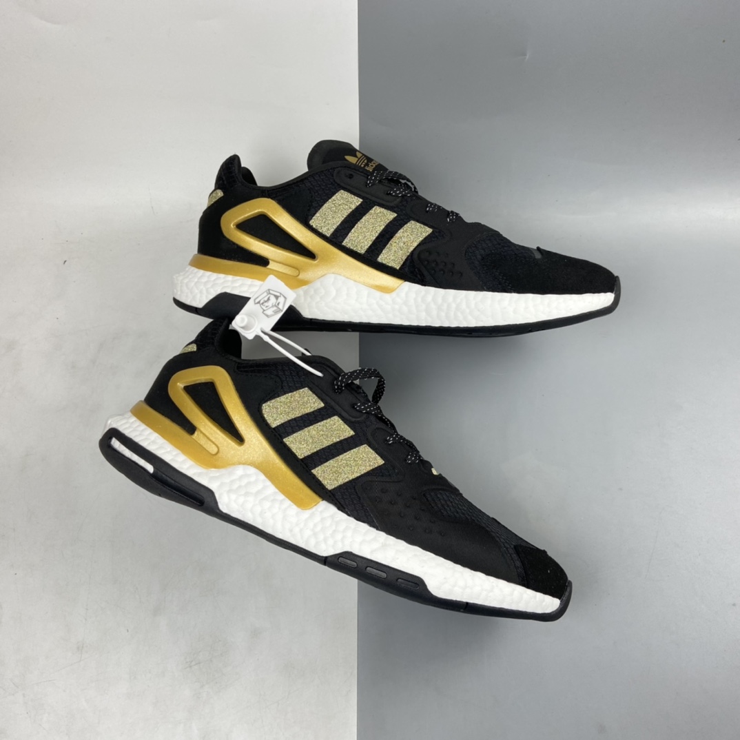 P200 Adidas Originals 2020 Day Jogger Boost 三叶草2020版慢跑者系列高弹复古休闲运动跑鞋 夜行者二代 FW4840