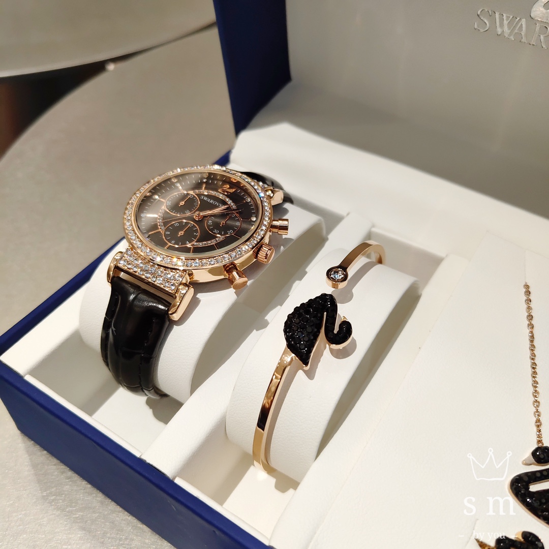Luxury Web-Synthesis Launch: Hyena, Swarovski, Stone-Looking Watch, Steel Sets - 图片 4