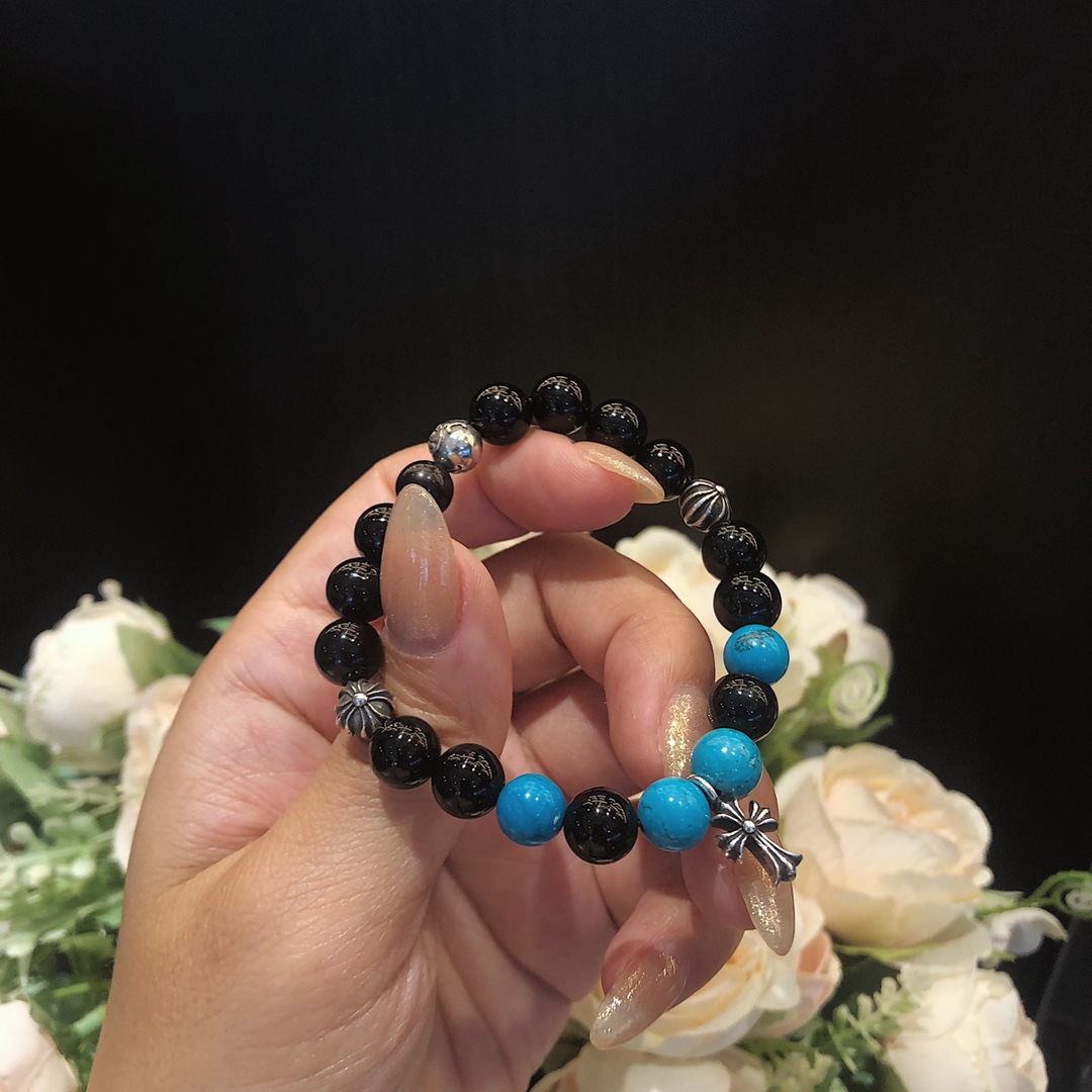 Chrome Hearts 𝐂𝐡𝐫𝐨𝐦𝐞 𝐡𝐞𝐚𝐫𝐭𝐬 克罗心 手串/戒指