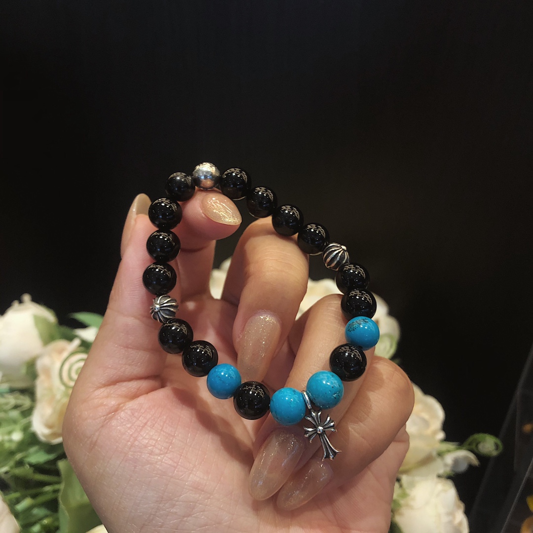 Chrome Hearts 𝐂𝐡𝐫𝐨𝐦𝐞 𝐡𝐞𝐚𝐫𝐭𝐬 克罗心 手串/戒指
