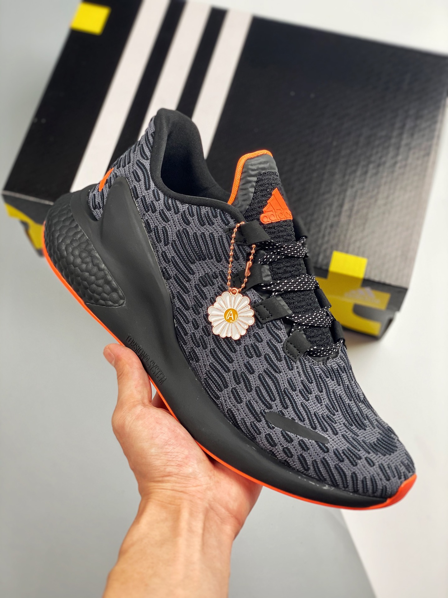 Adidas Lava Boost serie Alpha Volcano, zapatillas de running casuales con suela de palomitas, material de espuma EVA, s…