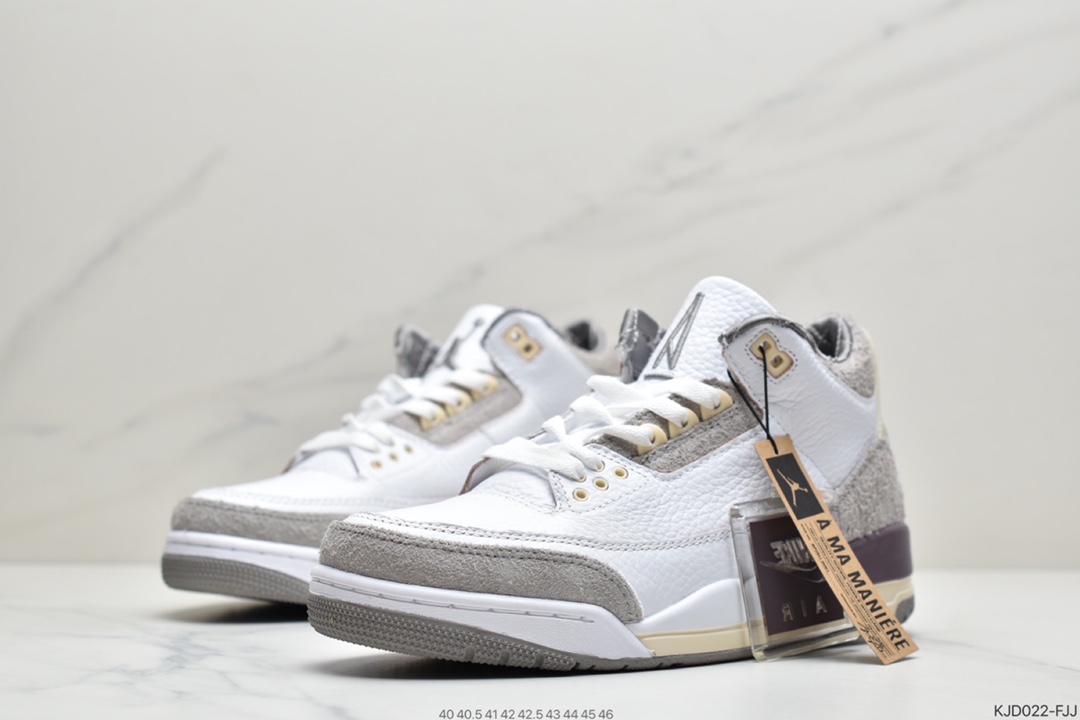 450  A Ma Maniére x Air Jordan 3 AJ3 乔3联名款 DH3434-110