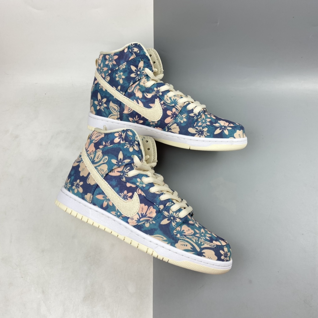 P400 Nike SB Dunk High 夏威夷 扣篮系列高帮休闲运动滑板鞋 可撕 CZ2232-300