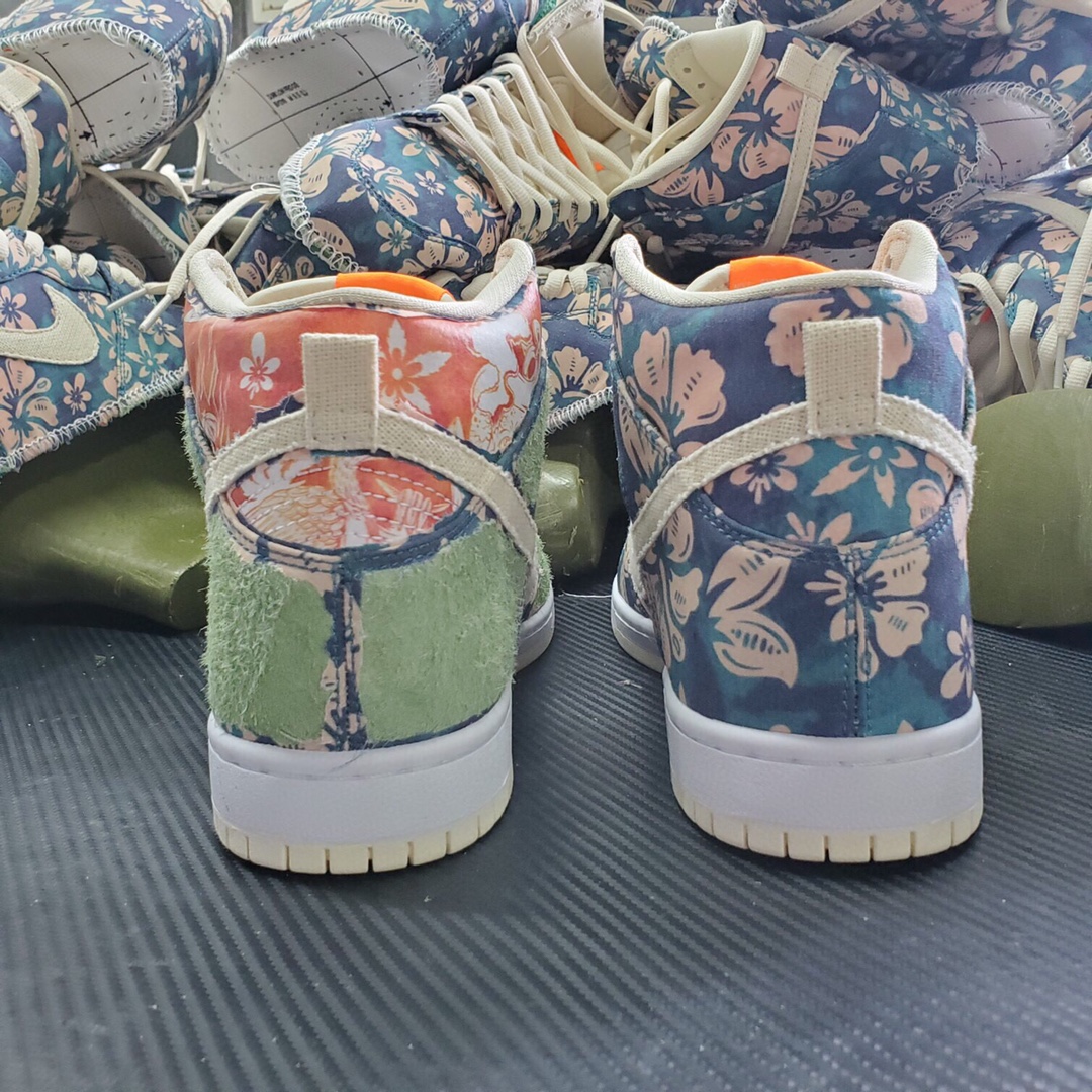 P400 Nike SB Dunk High 夏威夷 扣篮系列高帮休闲运动滑板鞋 可撕 CZ2232-300