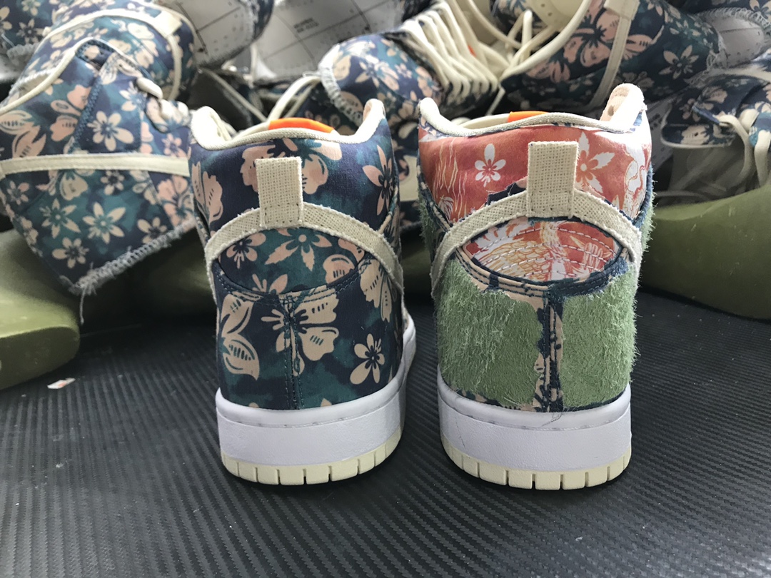 P400 Nike SB Dunk High 夏威夷 扣篮系列高帮休闲运动滑板鞋 可撕 CZ2232-300
