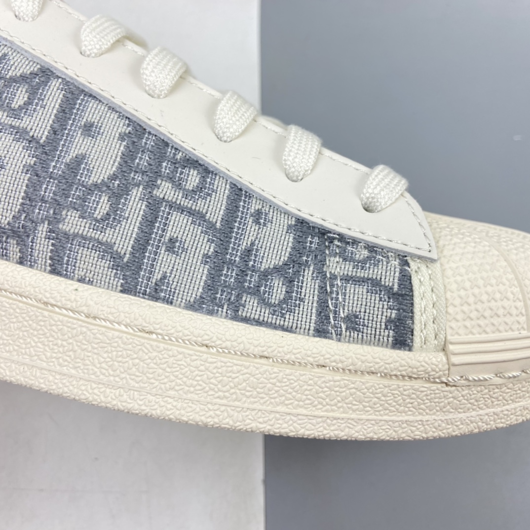 P180 Eason x Adidas Originals Superstar 迪奥 贝壳头经典百搭休闲运动板鞋 166921