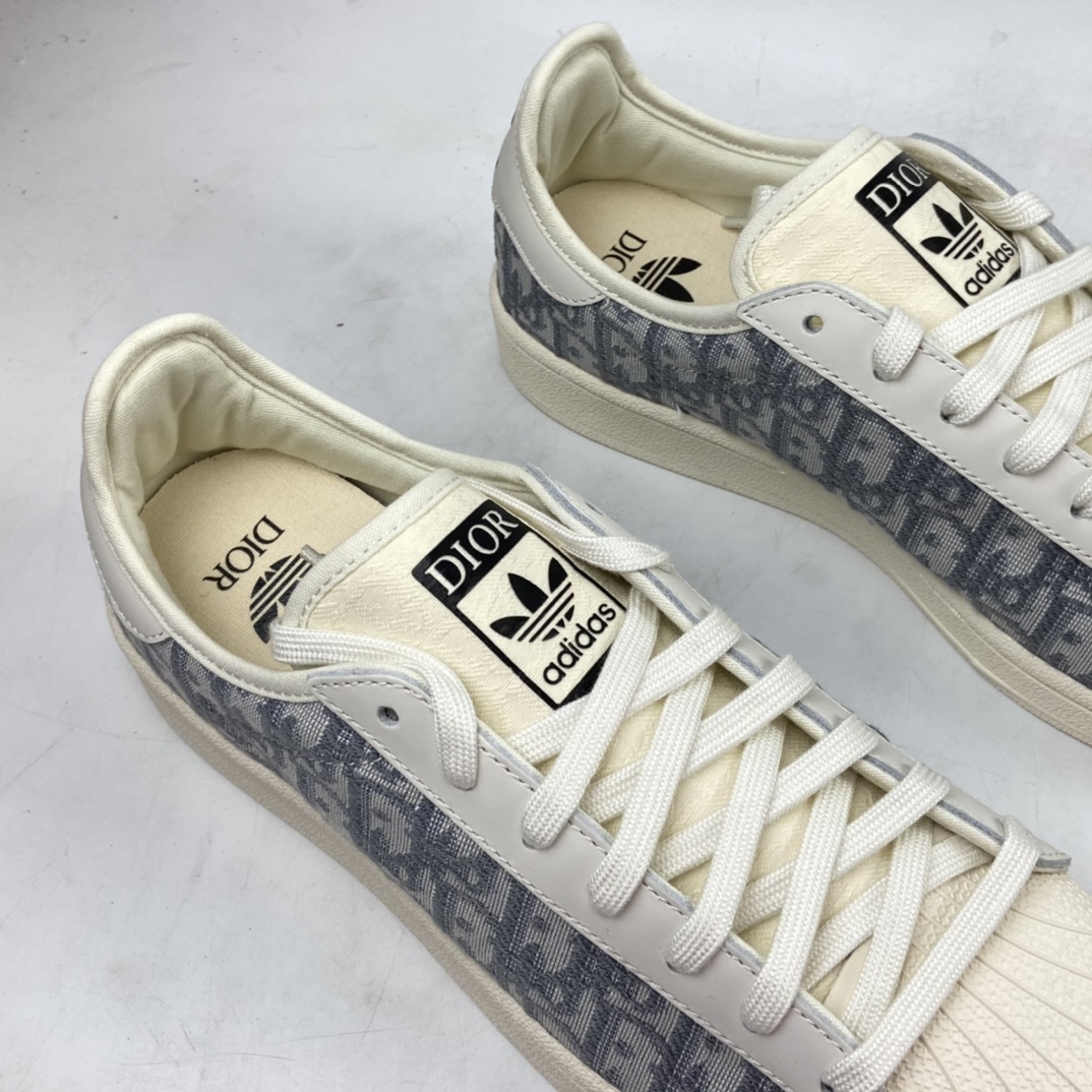 P180 Eason x Adidas Originals Superstar 迪奥 贝壳头经典百搭休闲运动板鞋 166921