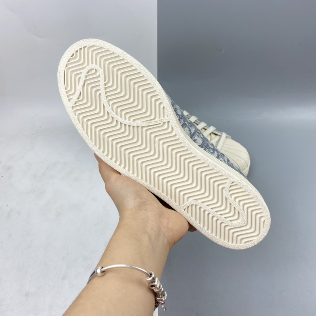 P180 Eason x Adidas Originals Superstar 迪奥 贝壳头经典百搭休闲运动板鞋 166921